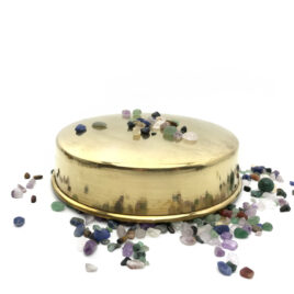 Mandala Pan | Brass-finished