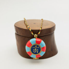 Gau | Om Syllable | Red & Blue
