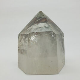 Crystal | Milky and Clear Quartz | Chlorite Inclusions
