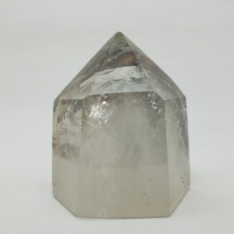 Crystal | Milky and Clear Quartz | Chlorite Inclusions